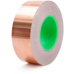 Ruban cuivre rpulsif anti - limaces 50 mm x 20 m, protection autocollant escargot - blindage emi, ruban ...