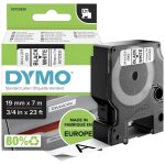 Ruban d'�tiquetage dymo d1 45803 couleur de ruban: blanc couleur de police:noir 19 mm 7 m