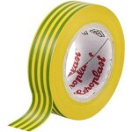 Ruban isolant coroplast 302 - 10 - gn / ye vert, jaune (l x l) 10 m x 15 mm acrylique 1 pc(s) x74009