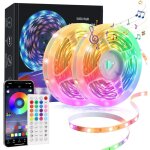Ruban led 20m, led 5050 rgb bande lumineuse multicolore télécommande, synchroniser avec la musique, , ... Ruban led 20m, led 5050 rgb bande lumineuse multicolore télécommande, synchroniser avec la musique, , ...