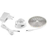 Ruban led avec d�tecteur de mouvements, bande led flexible autocollante, �tanche ip65 avec alimentation ...