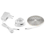 Ruban led avec d�tecteur de mouvements, bande led flexible autocollante, �tanche ip65 avec alimentation ...