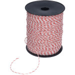 Rubberskin fil de cl�ture �lectrique 500 m, pour syst�me de cl�ture �lectronique du b�tail, fil de cl�ture ...