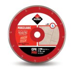 Rubi - disque diamant pour grs porcelaine j - slot 200 x 25, 4 x 1, 6mm - cpx - 200 pro