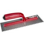 Rubi - peigne en acier 28cm. (6x6) manche en plastique ouvert 25903 .