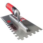 Rubi - peigne à colle 28 cm dents carrées 12x12 manche flex Rubi - peigne à colle 28 cm dents carrées 12x12 manche flex