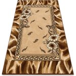 Rugsx - bcf tapis morad trio fleurs, feuilles classique - vieil or beige 300x400 cm