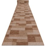 Rugsx - tapis de couloir antid�rapant icona beige 67cm beige 67x810 cm