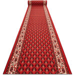 Rugsx - tapis de couloir antid�rapant inko rouge 67cm red 67x300 cm