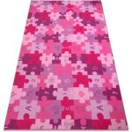 Rugsx - tapis enfant puzzles violet purple 300x500 cm