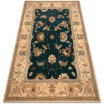 Rugsx - tapis en laine polonia loare cadre meraude green 170x235 cm