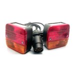 Kit de signalisation feux de remorque + cables 4m rn