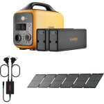 Runhood - kit chantier leger 648 wh + 100 w solaire - energie portable pour petit outillage