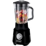 Russell hobbs - blender matte black 24722 - 56 - 650 w - noir mat - bol verre 1, 5 l - 2 vitesses + pulse ...