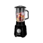 Blender - russell hobbs - matte black 24722 - 56 - 650 w - noir mat - bol verre 1, 5 l - 2 vitesses + ...