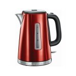 Russell hobbs - bouilloire electrique electrique 1. 7l luna bullition rapide - rouge