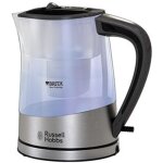 Russell hobbs purity bouilloire verre 1, 5 l noire