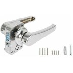 Rv serrure de porte de toilette salle de bain serrure de porte caravane bateau loquet poign�e serrure ...