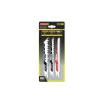 Ryobi lot de 3 lames one + sp�ciales scie sabre sans fil rak3rbwm