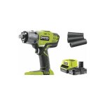 Boulonneuse � chocs 18v one + - batterie lithiumplus 2. 0ah - chargeur r18iw3 - 120s - ryobi
