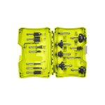 Ryobi - coffret 15 fraises panaches queue diam. 6 mm + cl pour dfonceuses r18tr - 0 / r18tr - 0 / ...