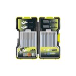 Coffret de 20 lames scie sauteuse one + panaches bois et mtal 75 - 100mm rak20jb - ryobi