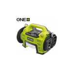 Ryobi - compresseur - gonfleur 18v - jusqu' 10, 3 bars / jusqu' 210 l / min - livr avec 3 embouts ...