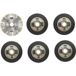 Ryobi - kit 6 disques pour meuleuse diamtre 125mm rak6agd125