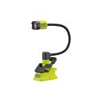 Ryobi - lampe sur pince rlcf18 - 0 - 18v one + - 400 lumens - sans batterie ni chargeur