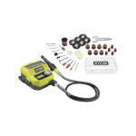 Ryobi mini - outil multifonction - rrts18 - 0a35 - 18v one + - 4 000 - 35 000 tr / min - 35 accessoires ...