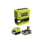 Ryobi - pack 18v compresseur - 11 bars - 1 batterie 4, 0ah - 1 chargeur