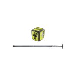 Ryobi - pack laser croix verte - rbcllg2 - 15m de porte - canne tlescopique rbcltp1 - 320cm