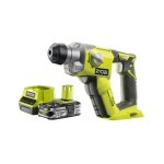 Ryobi - pack marteau perforateur 18v one + r18sds - 0 - 1 batterie 2. 5ah - 1 chargeur rapide rc18120 ...