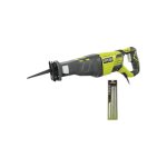 Pack ryobi scie sabre lectrique rrs1200 - k - 1200w - lot de 3 lames scie sabre - acier et inox - 300 ...