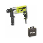Ryobi - perceuse a percussion 1 200 w - 1 200 - 3 000 cp / min - 2 vitesses - mandrin 13 mm mtal - led ...
