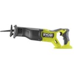 Ryobi - scie sabre compact sans fils 18 volts one + , brushless, pour coupe d'acier, plastique, bois, ...