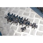 S0866 ensemble de 10 cl�s plates � fourche patte d'oie 3 / 8  empreinte mesure