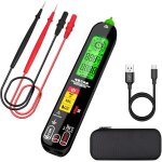 S6 testeur de tension rechargeable dtecteur de courant lectrique avec triple affichage vfd ampremtre ...