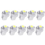 Sabir 10pcs led t5 balnc ampoules led b8. 5 tableau de bord ampoules 1 - 5050 - smd pour voiture tableau ...
