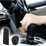 Sabir 2 pi�ces couvre levier vitesse silicone, couverture frein main automatique, couverture vitesse ...