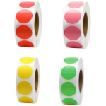 Sabir 25mm 2000 �tiquettes rondes gommettes rondes �tiquettes autocollants cercle pastilles autocollantes ...