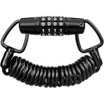 Sabir antivol de casque, cadenas de v�lo avec 4 chiffres, 150cm antivol universel � c�ble, cha�ne antivol ...