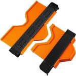 Sabir jauge de contour copieur de contour verrouillable, 2pcs jauge de contour profil, duplication instantan� ...