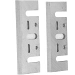 Sabir une paire lame de rechange pour raboteuse �lectrique manuelle hss pour le travail du bois pour ...
