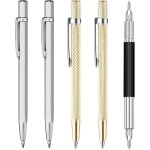 Sabir pointe de carbure stylo de gravure stylos � tracer de tungst�ne avec clip portatif stylo de gravure ...
