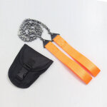 Sabir scie � main de poche nordique - scie � cha�ne portable - poign�es et �tui en nylon pour scie � ...