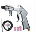 Sableuse pneumatique pistolet de sablage pneumatique sableuse décapage + 4x céramique buse 4 / 5 / 6 ... Sableuse pneumatique pistolet de sablage pneumatique sableuse décapage + 4x céramique buse 4 / 5 / 6 ...