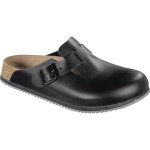 Sabot boston sl taille 39 noir cuir en20345 sra birkenstock