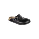 Sabot boston sl taille 41 noir cuir en20345 sra birkenstock