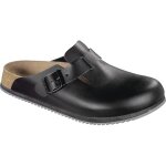 Sabot boston sl taille 42 noir cuir en20345 sra birkenstock
